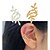 preiswerte Modische Ohrringe-Damen Gold Klips Geometrisch Botanisch Stilvoll Einfach Klassisch Ohrringe Schmuck Gold / Silber Für Party Geschenk Alltag 1pc