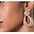 cheap Women&#039;s Jewelry-Women&#039;s Hoop Earrings Pearl Drop Love Classic Vintage Classic Earrings Jewelry Silver / Gold For 1 Pair Party Wedding