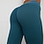 cheap Running &amp; Jogging Clothing-Women&#039;s High Waist Running Tights Leggings Sports Tights Leggings Seamless Mesh Nylon Winter Fitness Gym Workout Running Jogging Tummy Control Butt Lift Moisture Wicking Sport Solid Color Black Blue