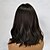 cheap City to Beach-Synthetic Wig Human Hair Lace Wig Matte Natural Straight Minaj With Bangs Wig Medium Length Brown Synthetic Hair 16 inch Women&#039;s Lovely African American Wig Fluffy Brown