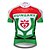 cheap Cycling Clothing-21Grams® Men&#039;s Cycling Jersey Short Sleeve - Summer Spandex Polyester Red / White Hungary National Flag Bike Mountain Bike MTB Road Bike Cycling Jersey Top UV Resistant Breathable Quick Dry Sports