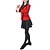 preiswerte Anime Cosplay-Inspiriert von Kakegurui / Zwangsspieler Kirari Momobami Anime Cosplay Kostüme Japanisch Cosplay-Anzüge Mantel Bluse Rock Für Damen / Schleife