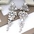 cheap Women&#039;s Jewelry-Women&#039;s Drop Earrings Dangle Earrings Drop Pear Cut Elegant Fashion Earrings Jewelry Silver / Gold For 1 Pair Party Wedding Anniversary Prom