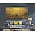 preiswerte Ölgemälde-Ölgemälde 100 % Handarbeit, handgemalte Wandkunst auf Leinwand, gelber Baum, Pflanze, horizontal, abstrakt, moderne Dekoration, Dekoration, gerollte Leinwand mit gespanntem Rahmen