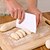 billige Køkkenredskaber-4-delt dejkageskærer udskærer spatel til kagecreme skraber pasty cutters skraber uregelmæssige tænder kant diy skraber