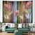 billige Wall Tapestries-stor veggteppe kunst dekor teppe gardin piknik duk hengende hjem soverom stue sovesal dekorasjon blomst plante floral botanisk
