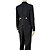 cheap Anime Cosplay-Inspired by Black Butler Sebastian Michaelis Anime Cosplay Costumes Japanese Solid Colored Cosplay Suits Vest Shirt Pants Long Sleeve For Men&#039;s Women&#039;s / Gloves / Tuxedo / Tie
