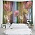 billige Wall Tapestries-stor veggteppe kunst dekor teppe gardin piknik duk hengende hjem soverom stue sovesal dekorasjon blomst plante floral botanisk