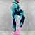 economico Abbigliamento per esercizi, fitness e yoga-Per donna Pantaloni da yoga Vita alta Calze / Collant / Cosciali Ghette Pantaloni Fasciante in vita Sollevamento dei glutei Asciugatura rapida Blu pavone Nero Giallo Fitness Allenamento in palestra