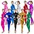cheap Everyday Cosplay Anime Hoodies &amp; T-Shirts-Zentai Suits Cosplay Costume Kid&#039;s Adults&#039; Lycra Spandex Cosplay Costumes Women&#039;s Cosplay Halloween Carnival Children&#039;s Day Solid Color / High Elasticity
