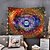 cheap Home &amp; Garden-Mandala Bohemian Wall Tapestry Art Decor Blanket Curtain Hanging Home Bedroom Living Room Dorm Decoration Boho Hippie Psychedelic Floral Flower Lotus Indian