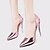 cheap Pumps &amp; Heels-Women&#039;s Heels Stiletto Heel Decorative Heel Club Shoes Wedding Dress Party &amp; Evening Walking Shoes Patent Leather Spring Summer Dark Grey Black Pink