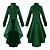 cheap Vintage Dresses-Punk &amp; Gothic Medieval Steampunk 17th Century Coat Trench Coat Outerwear Witch Plague Doctor Women&#039;s Fit &amp; Flare Halloween Party Halloween Festival Coat