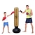 preiswerte Sport Freizeit-Boxsack für Kampfkunst Boxsport Langlebig Jugend Krafttraining Crossfit Gewichtsverlust Schwarz Gold / Kinder