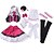 billige Anime Cosplay-Inspireret af Skæbnen / Grand Order Anime Cosplay Kostumer Japansk Cosplay jakkesæt Nederdel BH Sokker Til Dame / Sløjfe / Hat / Hovedtøj / Wristlet / Sløjfer