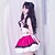 billige Anime Cosplay-Inspireret af Skæbnen / Grand Order Anime Cosplay Kostumer Japansk Cosplay jakkesæt Nederdel BH Sokker Til Dame / Sløjfe / Hat / Hovedtøj / Wristlet / Sløjfer