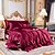 cheap Home Textiles-Stain Silk Duvet Cover Bedding Sets Comforter Cover with 1 Duvet Cover or Coverlet，1Sheet，2 Pillowcases for Double/Queen/King(1 Pillowcase for Twin/Single)