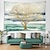 billige Hjem &amp; Hage-veggteppe kunst dekor teppe gardin piknik duk hengende hjem soverom stue sovesal dekorasjon fantasi abstrakt tre hengende