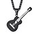 cheap Necklaces-Pendant Necklace Charm Necklace Guitar Fashion Rock Folk Style Titanium Steel Black Gold Silver 55+5 cm Necklace Jewelry 1pc For Christmas Street Birthday Party Festival