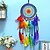 abordables Maison &amp; Jardin-Boho dream catcher cadeau fait main tenture murale décor art ornement artisanat plume pour enfants chambre festival de mariage 55*16 cm