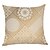 cheap Home &amp; Garden-9 pcs Faux Linen Pillow Cover, Datura Flowers Geometric Modern Square Traditional Classic