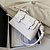 cheap Bags-Women&#039;s Bags PU Leather Crossbody Bag Baguette Bag Zipper Solid Color Daily Leather Bag 2021 Baguette Bag White Black Khaki
