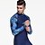 cheap Wetsuits, Diving Suits &amp; Rash Guard Shirts-SBART Men&#039;s UV Sun Protection UPF50+ Breathable Rash Guard Long Sleeve Sun Shirt Swim Shirt Patchwork Swimming Surfing Beach Water Sports Fall Spring Summer / Stretchy / Quick Dry / Lightweight