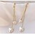 cheap Women&#039;s Jewelry-Women&#039;s Drop Earrings Heart Love Classic Vintage Classic Earrings Jewelry White For 1 Pair Gift Daily