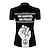 cheap Cycling Clothing-21Grams Women&#039;s Short Sleeve Cycling Jersey Summer Nylon Polyester Black Solid Color Peace &amp; Love Bike Jersey Top Mountain Bike MTB Road Bike Cycling Ultraviolet Resistant Quick Dry Breathable Sports