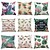 cheap Home &amp; Garden-9 pcs Faux Linen Pillow Cover, Casual Animal Square Traditional Classic