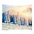 cheap Home Textiles-The Snow Mountain Rises to The Runrise Digital Printed Tapestry Decor Wall Art Tablecloths Bedspread Picnic Blanket Beach Throw Tapestries Colorful Bedroom Hall Dorm Living Room Hanging