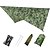 cheap Camping Furniture-Hammock Rain Fly Outdoor Breathability Wearable Reusable Adjustable Flexible Folding Polyster for 2 - 3 person Hunting Beach Camping Blue Camouflage Green 230*140 cm