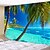 cheap Wall Tapestries-Wall Tapestry Art Decor Blanket Curtain Picnic Tablecloth Hanging Home Bedroom Living Room Dorm Decoration Holiday Vacation Landscape Sea Ocean Beach Coconut Tree