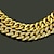 cheap Others-Men&#039;s White Bracelet Cuban Link Weave Trendy Alloy Bracelet Jewelry Silver / Gold For Party Evening