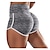 baratos Roupas Para Corrida &amp; Jogging-Shorts de treino feminino 80s 90s crunch booty ginásio calças de ioga leggings esportivas de levantamento de bunda