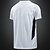 cheap Hiking Shirts-Men&#039;s Hiking Tee shirt Short Sleeve Crew Neck Tee Tshirt Top Outdoor Quick Dry Breathable Stretchy Sweat wicking Spring Summer Polyester Dark Grey White Blue Camping / Hiking Hunting Fishing