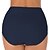 cheap Beach Dresses-Women&#039;s High Waisted Bikini Bottom Nylon Elastane Bottoms Quick Dry Breathable Swimming Surfing Water Sports Solid Colored Summer / Stretchy