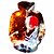 preiswerte Cosplay &amp; Kostüme-Inspiriert von Mein Held Academia Boko Kein Held Cosplay Kostüm Kapuzenshirt Bedruckt Terylen Kapuzenshirt Print Für Herren / Damen / Halloween / Weihnachten