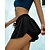 cheap Running &amp; Jogging Clothing-Women&#039;s Drawstring 2 in 1 Running Skirt Athletic Skorts Shorts Athletic Comfy Breathable Quick Dry Cotton Yoga Fitness Gym Workout Sportswear Activewear Solid Colored Black Purple Rosy Pink