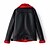 cheap Furs &amp; Leathers-Women&#039;s Color Block Fur Trim Basic Winter Faux Leather Jacket Regular Daily Long Sleeve PU Coat Tops Red