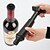 abordables Cocina y Utensilios-tapones de botellas de vacío de ahorro de vino 1 bomba con 4 piezas tapones de botellas selladas