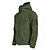 cheap Softshell, Fleece &amp; Hiking Jackets-Men&#039;s Hiking Softshell Jacket Hiking Jacket Winter Outdoor Waterproof Warm Comfortable Top Fishing Climbing Running Army Green Grey Black