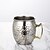cheap Barware-Moscow Mule Cocktail Mixer Barware Cup Beer Mug Bar Tool Classic Cocktail Accessories Gold Silver