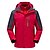 cheap Softshell, Fleece &amp; Hiking Jackets-Men&#039;s Hoodie Jacket Hiking 3-in-1 Jackets Ski Jacket Winter Outdoor Thermal Warm Waterproof Windproof Lightweight Outerwear Trench Coat Top Fishing Climbing Running Red Army Green Blue Royal Blue