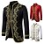 cheap Cosplay &amp; Costumes-Elegant Vintage Victorian Medieval Renaissance Coat Masquerade Outerwear Tie Prince Corrina victorian Gentleman Aristocrat Men&#039;s Sequins Vintage Embroidered Ball Gown New Year Party Queen&#039;s Platinum