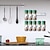 abordables Accesorios de Baño-cocina botella especia organizador estante gabinete puerta especia clips 20 clips conjunto