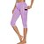 abordables Yoga Pantalons et Bloomers-Taille haute Femme Pantalon de yoga Jambières Capri Bas Poches latérales Contrôle du Ventre Lifting des fesses Étirement à 4 voies Yoga Aptitude Exercice Physique L&#039;autume Printemps Eté Des sports