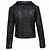cheap Jackets-Women&#039;s Solid Colored Fall &amp; Winter Faux Leather Jacket Regular Daily Long Sleeve PU Coat Tops Black