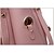 economico Sacchetti-Per donna Sacchetti pelle sintetica sacchetto regola Set portamonete 3 pezzi Cerniera Nappa Shopping Set di sacchetti Borse Bianco Nero Rosso Rosa