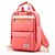 cheap Bags-Women&#039;s Nylon School Bag Commuter Backpack Large Capacity Zipper Daily White Blue Red Yellow Blushing Pink